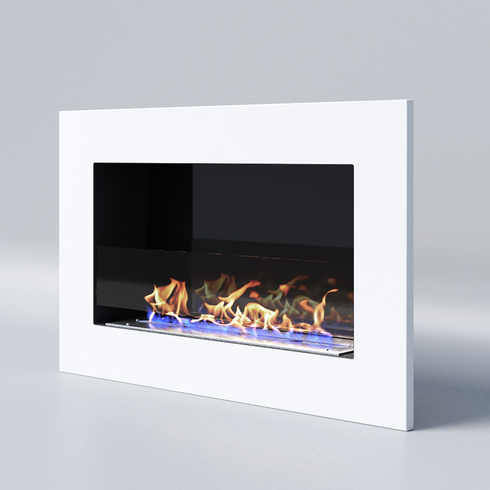 Биокамин "Русский огонь" Блонд 800V встраиваемый (высота 500мм.) с защитным и декоративным стеклом по цене 32 150 руб.