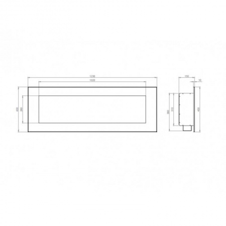Биокамин Window III black Арома Биокамин Window III black Арома по цене 33 800 руб.