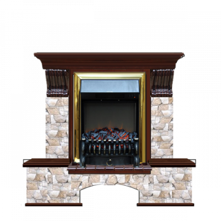 Бостон К Арбат (красное дерево)+Fobos Brass