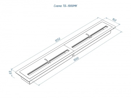 Топливный блок GOOD FIRE 1000 МУ по цене 66 330 руб.
