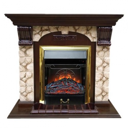 Арочный Карелия (дуб)+Fobos Brass Арочный Карелия (дуб)+Fobos Brass