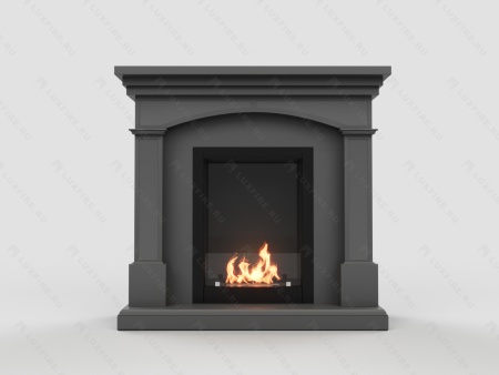 Биокамин Lux Fire с порталом Орел 24, графит по цене 105 907 руб.